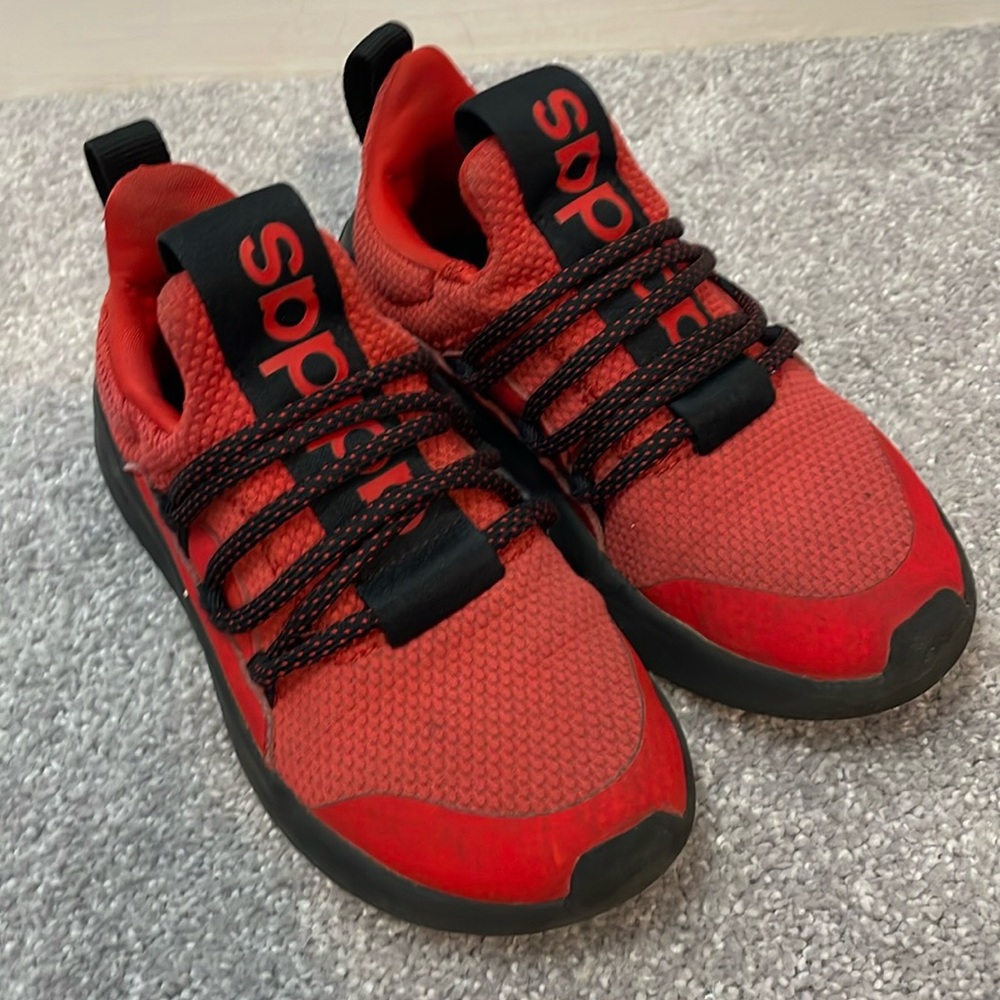 Adidas BOYS LITTLE KID LITE RACER ADAPT 7 SLIP ON SNEAKER size 11k